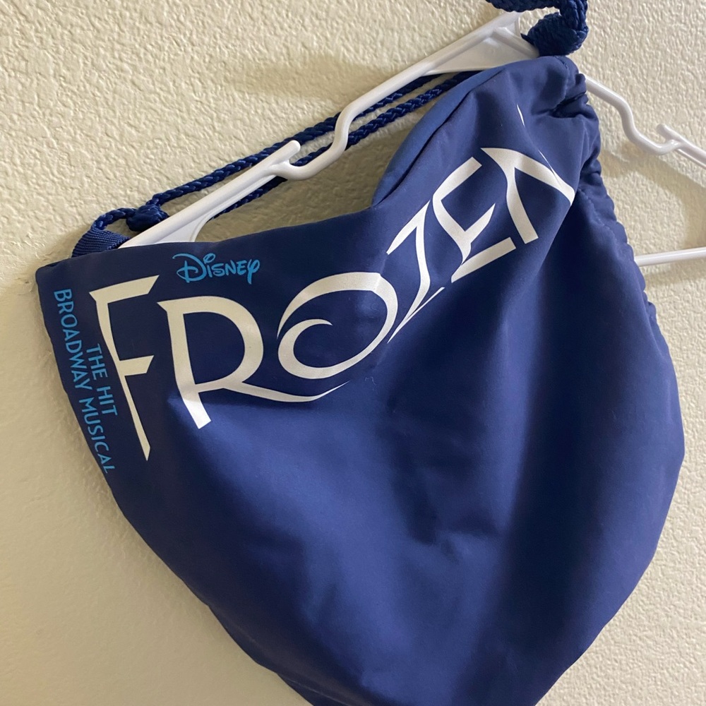 New Disney Disney Frozen‎ Blue Backpack Bag OS